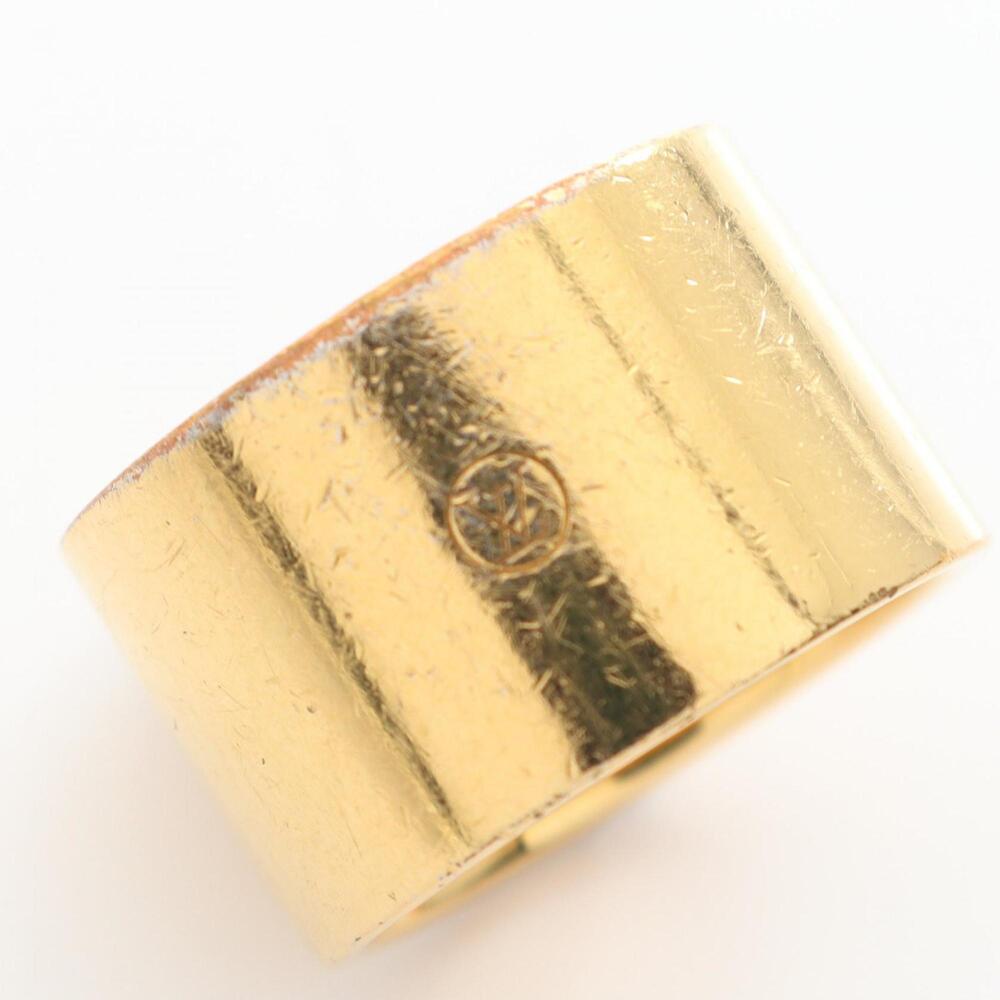 LOUIS VUITTON Gold Ring - Picture 4 of 9